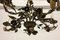 Gilt Iron Six-Light Chandelier, 1920s 8