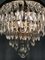 Italian Empire Style Crystal and Brass Chandelier, 1950s, Image 2