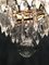 Italienischer Kronleuchter aus Kristallglas & Messing im Empire-Stil, 1950er 5