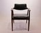 Rosewood & Black Leather Armchair by Erik Kirkegaard, 1960s, Image 1