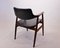 Rosewood & Black Leather Armchair by Erik Kirkegaard, 1960s 3