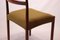 Danish Rosewood & Green Fabric Dining Chairs, 1960s, Set of 6 5