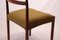 Danish Rosewood & Green Fabric Dining Chairs, 1960s, Set of 6, Image 5