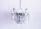 Frosted Glass Chandelier from Kalmar, 1960s, Image 1