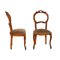 Juego de mesa de comedor y 6 sillas Ferrarese Art Déco, años 30. Juego de 7, Imagen 5