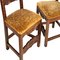 Sedie antiche in stile rinascimentale in legno di noce intagliato, set di 6, Immagine 4