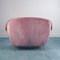 Vintage Pink Velvet & Brass 2-Seat Sofa by Federico Munari, 1970s, Image 5