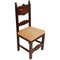Mesa y sillas de nogal, siglo XIX. Juego de 7, Imagen 2