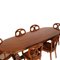 19th Century Dining Table & Chairs, Set of 7, Image 2