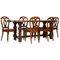 19th Century Dining Table & Chairs, Set of 7 1