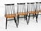 Finnish Fanett Chairs by Ilmari Tapiovaara for Asko, 1960s, Set of 4 16