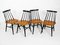 Finnische Fanett Stühle von Ilmari Tapiovaara für Asko, 1960er, 4er Set 13