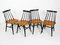 Finnish Fanett Chairs by Ilmari Tapiovaara for Asko, 1960s, Set of 4, Image 13