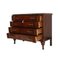 Vintage Art Deco Commode in Burl Walnut with Marble Top, Image 2