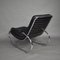 Vintage Chrome and Leather Rocking Chair, 1970s 7