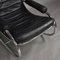Vintage Chrome and Leather Rocking Chair, 1970s, Image 15