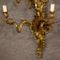Vergoldete & gemeißelte italienische Wandlampen aus Bronze, 1920er, 2er Set 10