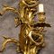 Apliques italianos de bronce dorado y cincelado, años 20. Juego de 2, Imagen 5