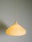 Lámpara colgante Mid-Century moderna en beige de Heifetz Rotaflex, años 60, Imagen 10
