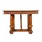 19th-Century French Walnut Extendable Table, Image 1