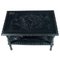 Art Nouveau Carved Ebonized Walnut Side Table, 1900s 1