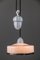 Lampe à Suspension Ajustable Style Art Déco en Porcelaine, 1920s 12