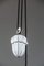 Art Deco Style Adjustable Porcelain Pendant, 1920s 6