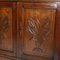 Art Nouveau Provençal Hand-Carved Solid Wood Cabinet 5