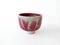 White Stoneware Tea Bowl with Oxblood Copper Red Glaze by Marcello Dolcini, 2018 1