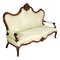 Venetian Hand-Carved Walnut Sofa, 1800s, Image 1