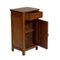 Vintage Tyrolean Walnut Nightstand, 1920s 2