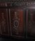 Cassettiera fiorentina rinascimentale in legno di noce massiccio ebanizzato ed intagliato, XIX secolo, Immagine 3