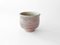Kleine Tasse aus weißem Steingut mit dunkelroter Glasur von Marcello Dolcini, 2019 1