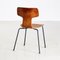 Modell 3103 Hammer Stuhl von Arne Jacobsen für Fritz Hansen, 1960er 5