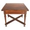 Antique Tyrolean Solid Oak Country Folding Table 1