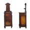 Art Nouveau Italian Set with Walnut Dresser & Nightstands, Set of 3, Image 3