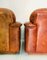 Vintage Brown Leather Chairs, 1970s, Set of 2, Image 7
