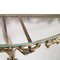 Baroque Style Gilt Bronze & Crystal Console Table, 1950s 3