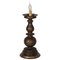 Lámpara de mesa barroca de bronce en forma de candelabro, siglo XVII, Imagen 1