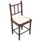 18th Century Florentine Turned Walnut Chairs, Set of 2 1