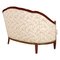 Art Nouveau Lacquered and Gilt Carved Walnut 2-Seater Sofa 4