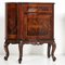 Venetian Carved Burl Nightstand with Fillet Inlay from Testolini & Salviati, 1930s, Image 3