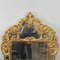Specchio vintage rivestito in foglia d'oro, Immagine 4