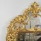 Specchio vintage rivestito in foglia d'oro, Immagine 3