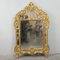 Specchio vintage rivestito in foglia d'oro, Immagine 6