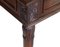 Neo-Classical Carved Walnut Dining Table or Desk, 1910s, Image 3