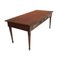Tavolo da pranzo o scrivania neoclassico in legno di noce intagliato, anni '10, Immagine 1