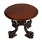 Antique Carved Oak Gothic Coffee Table, 1850s 1