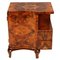 Art Deco Walnut and Burl Walnut Nightstands from Mobili Cantù, 1920s , Set of 2 1