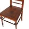 19th Century Turned Walnut Chiavarine Chairs, Set of 2 2